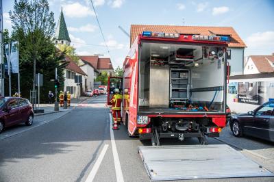 Filderstadt-Bernhausen: Muellcontainer brannte in Tiefgarage eines Hotels